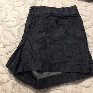 denim shorts nwot